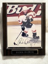 Florida Panthers Radek Dvorak SIGNED 8x10 PHOTO NHL In Frame