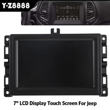 7" LCD Touch Screen w/ Frame For 2017-2020 Jeep Compass Radio Navigation Replace