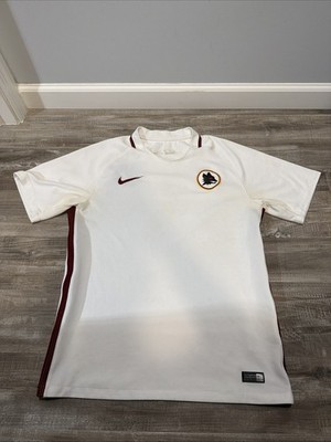 Nike 2016-17 AS Roma Soccer Jersey Sz M Away Lupetto Logo | eBay