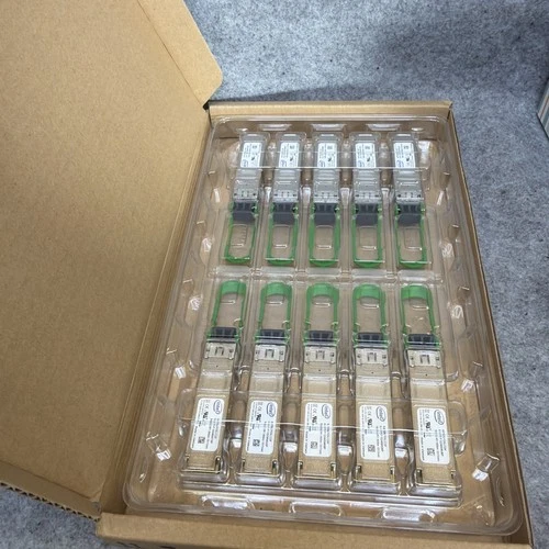 10 Intel SPTSLP2SLCDF Fiber Optic Transceiver Module 100G DR1 QSFP28 500M NEW