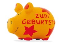 Spardose Keramik Sparen Sparschwein Zum Geburtstag
