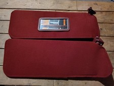 88-98 Chevy Gmc Silverado Obs Truck Sun Visors Sunvisors Red Perfect Condition 88-98 Chevy Gmc Silverado Obs Truck Sun Visors Sunvisors Red Perfect Condition