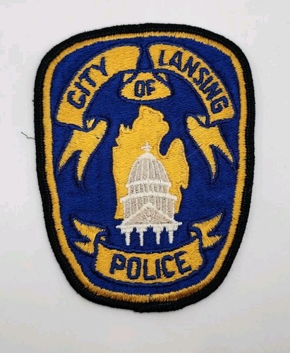 VINTAGE OBSOLETE City of Lansing Michigan MI Police Patch