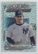 2024 Bowman Chrome My 1st Mega Box Mojo Refractor Jasson Dominguez Rookie RC