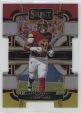 2023 Panini Select Concourse Red & Yellow Prizm Die-Cut Andre Jones #98 11nq