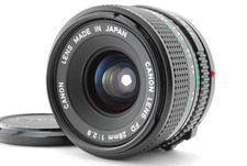  MINT Canon New FD NFD 28mm f2.8 MF Wide Angle Lens for AE-1 A-1 F-1 From JAPAN