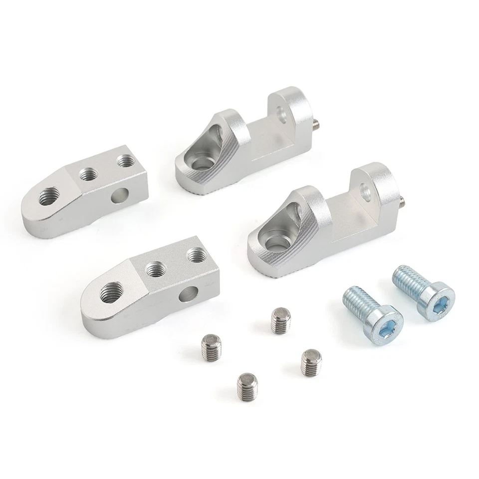 Kit adaptador pedal descensor pasajero ajustable moto para BMW F800ST F800GT Foto 2 de 4