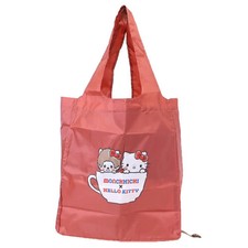 Sanrio Characters Monchhichi x Hello Kitty Shopping Bag "Cup" 2025AW JP Limited