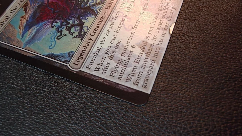 Emrakul the Aeons Torn Foil English MTG Modern Masters 2015 Error Card - Image 3 of 4