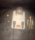 Star Wars 1981 Mini-Rig MLC-3 Hoth Tank With Luke, And Han Solo Figures