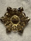 VTG Albert Weiss Aurora Borealis Brooch Earring Set On Original Card Demi Parure — photo 4