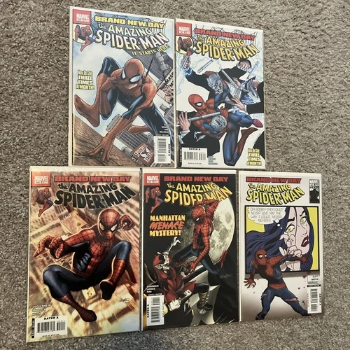 Amazing Spider-Man #546 Brand New Day Lot #547 #549 #551 #560 Mr Negative Menace