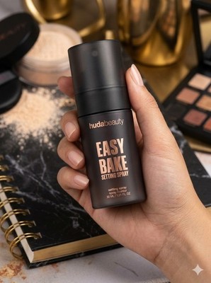 Huda Beauty Easy Bake Setting Spray 1.01 fl oz NEW