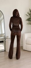 M Juicy Couture Brown Sugar OG Bling Velour Tracksuit Set AUTUMN VIBES