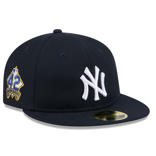 Men's New Era Navy New York Yankees 2025 Jackie Robinson Day Retro Crown