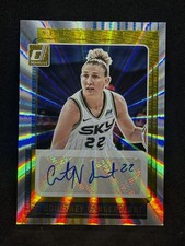 2025 Donruss WNBA - Signature Series Courtney Vandersloot #SS-CV Holo Laser (AU)