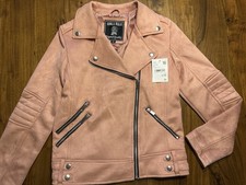 Girls Wildlederjacke Mädchen GR 164 C&A, Neu, Biker Still Jacke