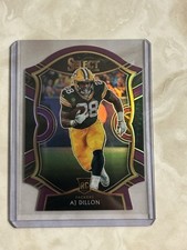 2020 Panini Select Prizm Rookie AJ Dillon #65 Packers NFL Football