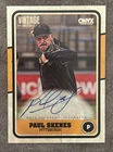 2025 Onyx Vintage Paul Skenes Auto On Card Pirates