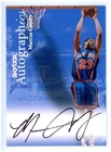 1999-00 Skybox Premium Marcus Camby Autographics New York Knicks Auto Basketball