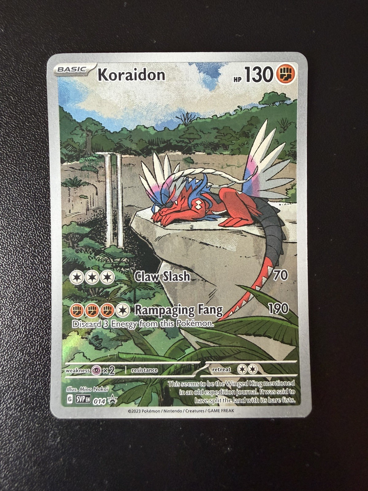 Koraidon - 014 Holo SV: Scarlet & Violet Promo Cards NM
