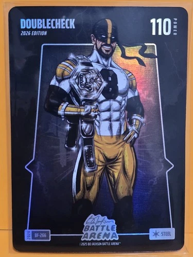 2026 Bo Jackson Battle Arena Doublecheck Aaron Rodgers Battlefoil Steel #BF-266