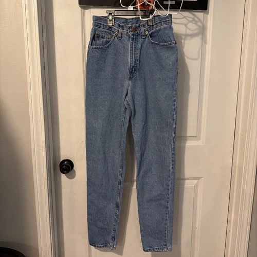Vintage 90s Chic Jeans 7 AVG. High Rise Tapered Mom Jeans Retro