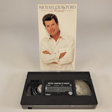 Michael Crawford  In Concert VHS ****Tested****