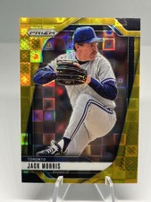 2025 Panini Prizm Baseball Jack Morris Gold Pandora 3/4 Card #98 Toronto