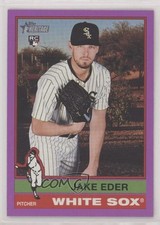2025 Topps Heritage Light Purple Border Jake Eder #95 1i3j