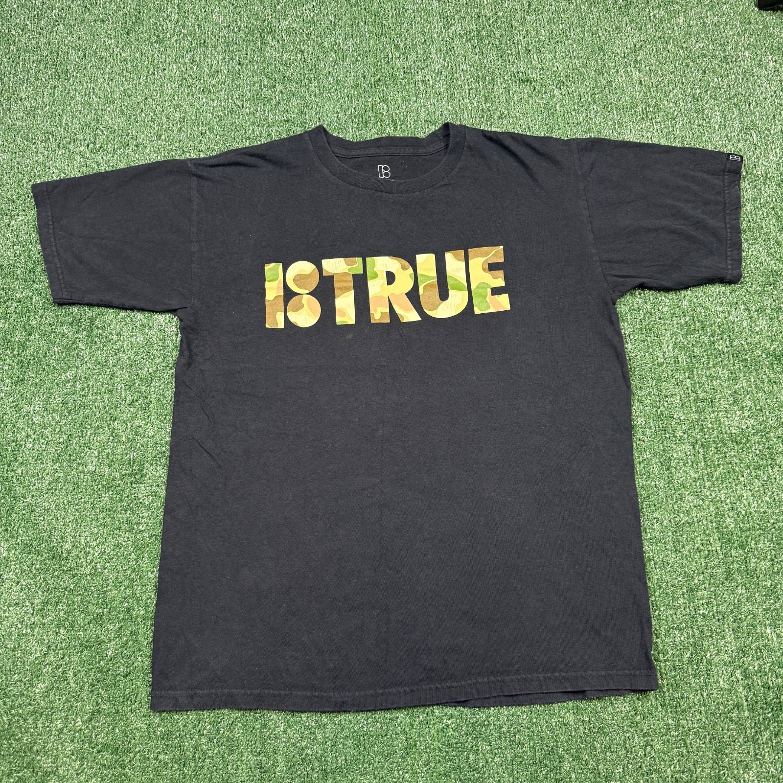 Ing Graphic T Shirt Men's Size M Black Short Sleeve