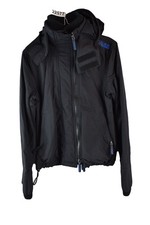 SUPERDRY Black Windcheater Jacket size XS Mens Casual Outdoors Outerwear