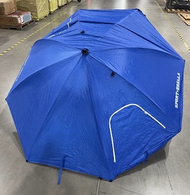 SPORT-BRELLA PREMIERE REG UMBRELLA SHELTER FOR SUN RAIN PROTECTION - BLUE
