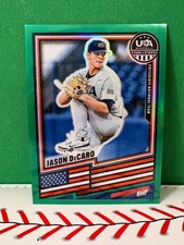 2026 Panini USA Baseball Stars & Stripes - Jason DeCaro #105 Green Prizm  