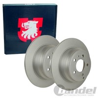 2X JP Group Bremsscheiben Ø295Mm Voll Hinten Passend FüR Volvo 850 C70 S70 V70