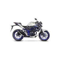 Leovince Auspuffschalldampfer LV-10 Black Edition FUR Yamaha MT-03 16-19 INOX-CO