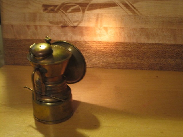 Miners BALDWIN 1906 CARBIDE LAMP - EXCELLENT!!