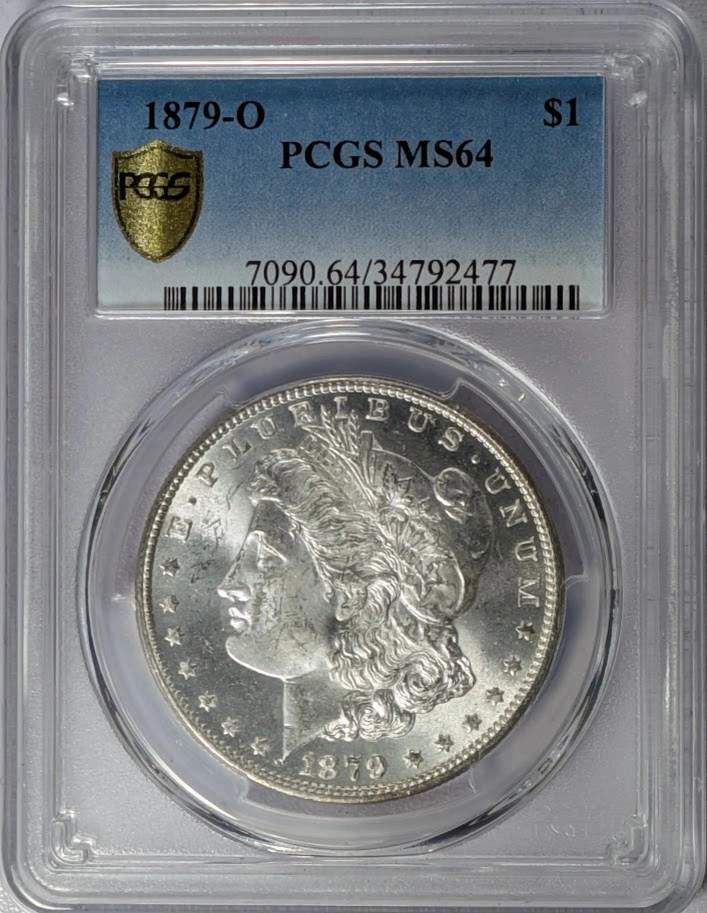 1879 O Morgan Silver Dollar PCGS MS-64