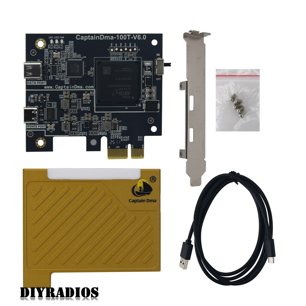 Thunderbolt DMAボード FPGA 100T CapDMA 100T-7th Factory Firmware DMA Board for Artix-7 FPGA