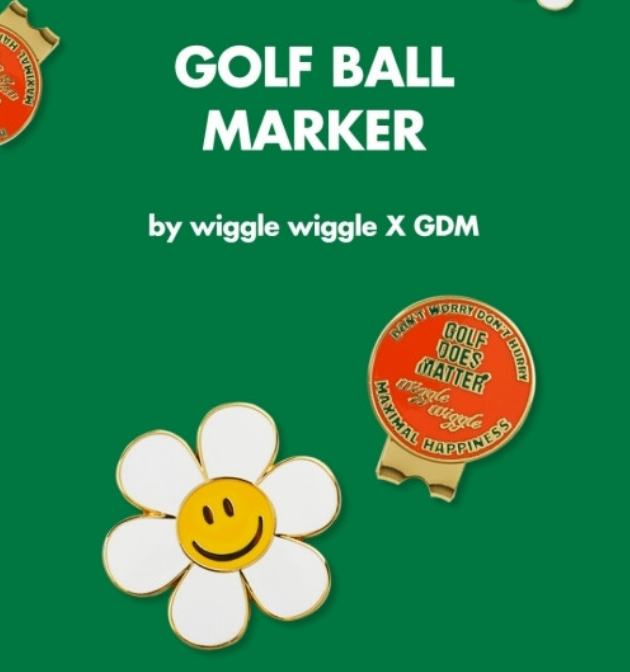 TANGRAM × Golfickers Ball Marker 赤緑セット TANGRAM × Golfickers Ball Marker 赤緑セット GOLFICKERS