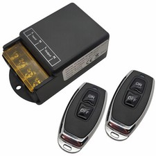 Funkfernsteuerung + Fernbedienung 220V Relaisschalter Funkschalter Funk Schalter