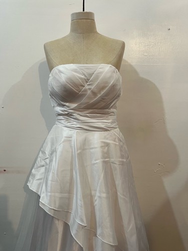 Cinderella Mode Trägerloses Kleid Hochzeit Weiß Kleid Gr. 6 Neu mit Etikett - Bild 9 von 10