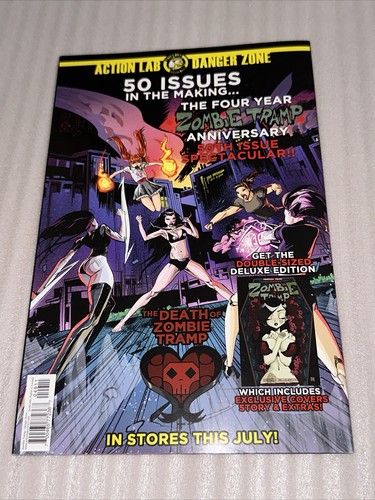 Zombie Tramp #49 Action Lab - Picture 2 of 2