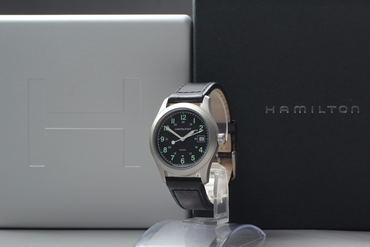 箱付 HAMILTON KHAKI H684410 ハミルトン カーキ ハミルトン カーキ 38mm H684410 純正ブレス クオーツ 2000年代