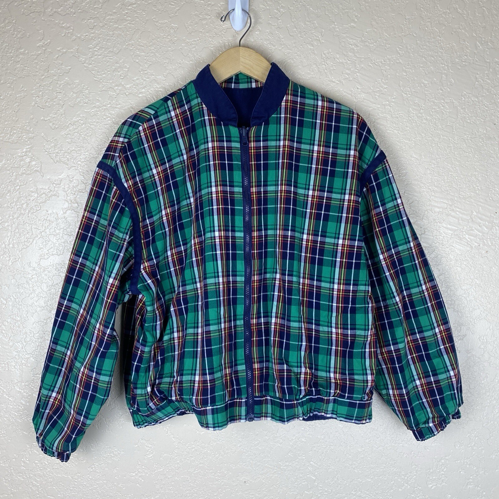 Pendleton Mens M Jacket Chore Zip Reversible Barn… - image 1