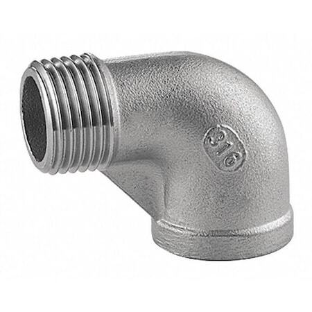 Zoro Select 60Se113n112 1-1/2" Mnpt X Fnpt 316 Ss Street Elbow
