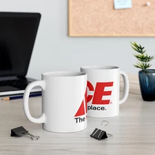 Ace Hardware Store 11oz - 15oz Coffee Tea White Mug