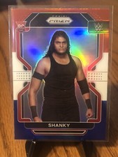 2022 Panini Prizm Debut SHANKY Red White Blue Prizm #120 Rookie RC Smack Down
