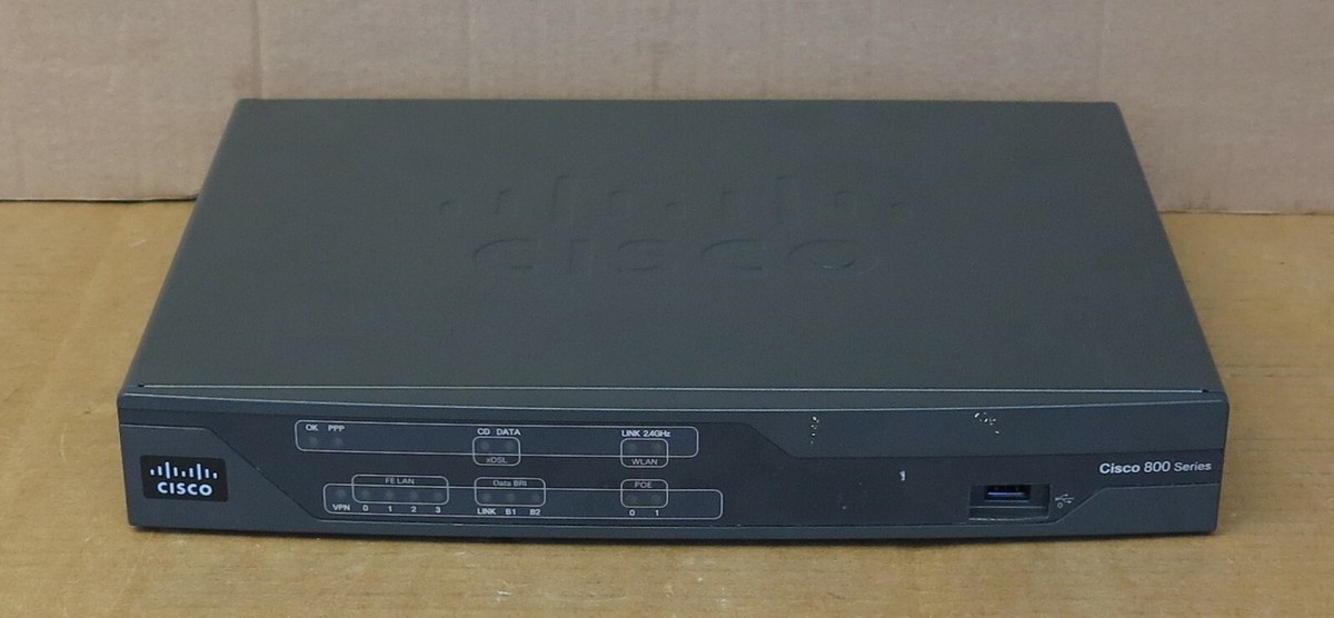 Cisco CISCO888-SEC-K9 10/100 G.SHDSL Firewall Integrated