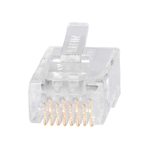KLEIN Tools A-VDV826-764 Pass-Thru™ Modular Data Plugs, RJ45-CAT6A, UTP 200-Pack - Picture 2 of 12